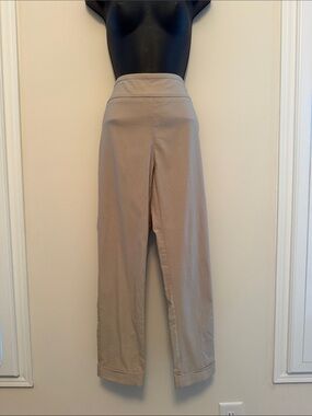 Tribal- Stretch Chino Style Capri Pants with Cuffs